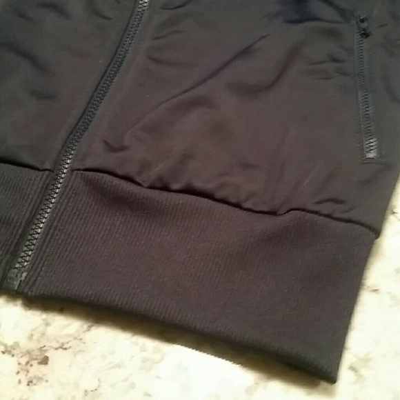 NIKE l Sweat Jacket Zippered Stripes Navy D5 - Picture 8 of 8